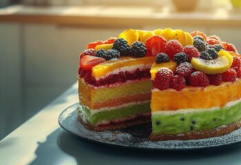 Comment realiser un delicieux gateau minceur aux fruits sans sucre raffine