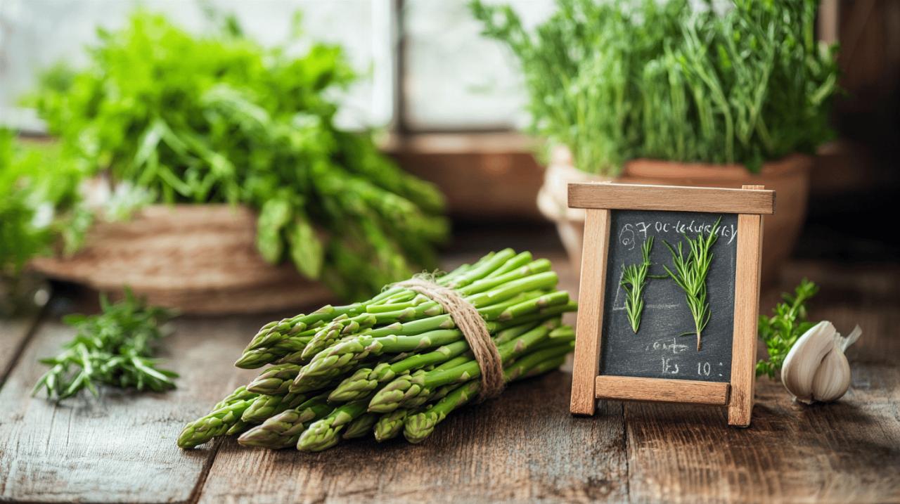 Conservation des asperges : conseils pratiques pour prolonger leur fraicheur avec les bons contenants